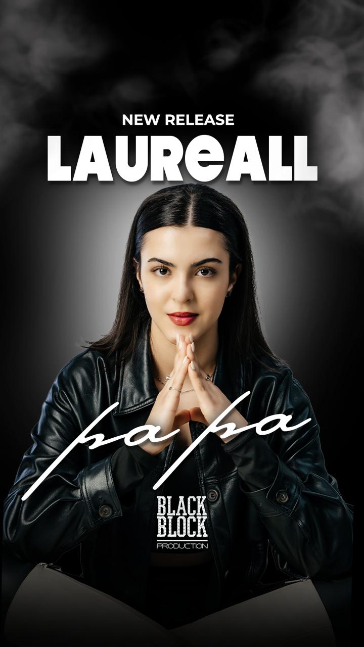 Design promo pentru artista Laureall și piesa „Pa Pa”, realizat de wsod.prod