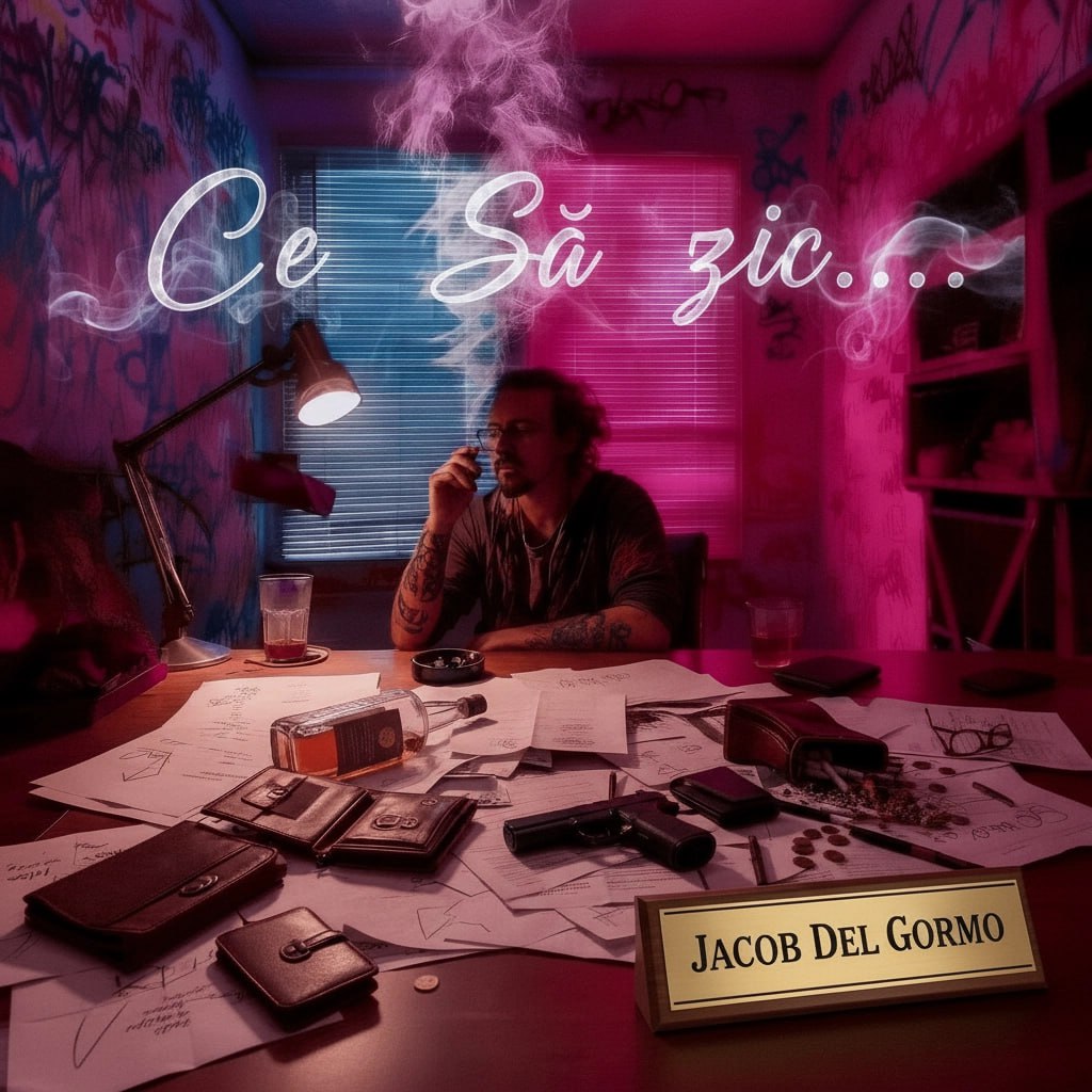 Cover art pentru piesa „Ce Să Zic...” de Jacob Del Gormo, creat de WSOD.PROD