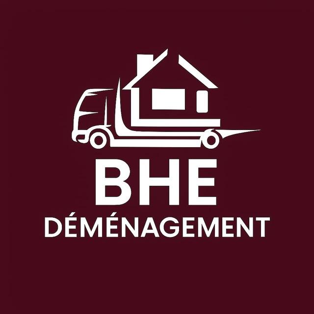 Design logo pentru BHE Déménagement realizat de WSOD.PROD