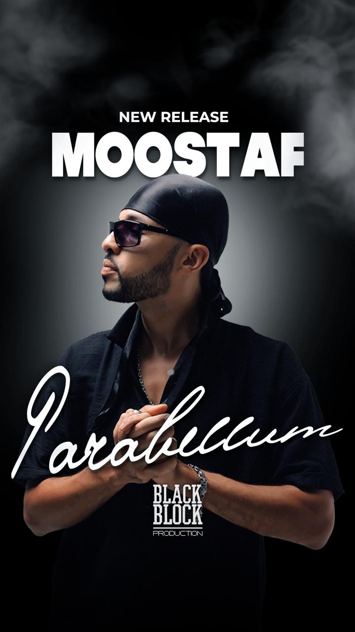 Design promo pentru MOOSTAF și piesa „Parabellum”, realizat de wsod.prod