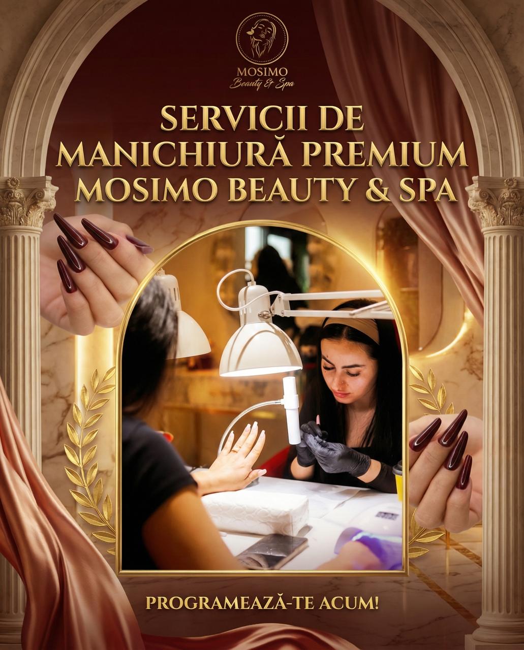 Postări social media cu CTA-uri pentru Mosimo Beauty Salon, realizate de wsod.prod