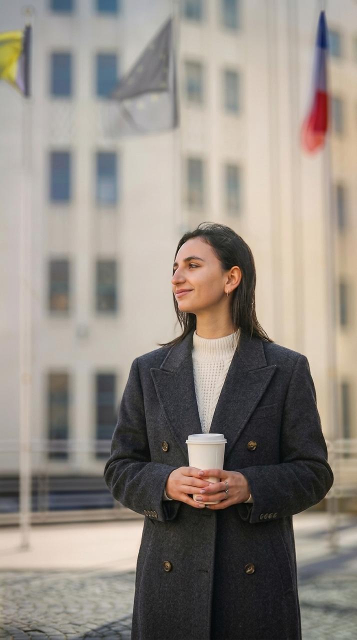 Fotosesiune realizată de WSOD Prod pentru Nelly în centrul Bucureștiului