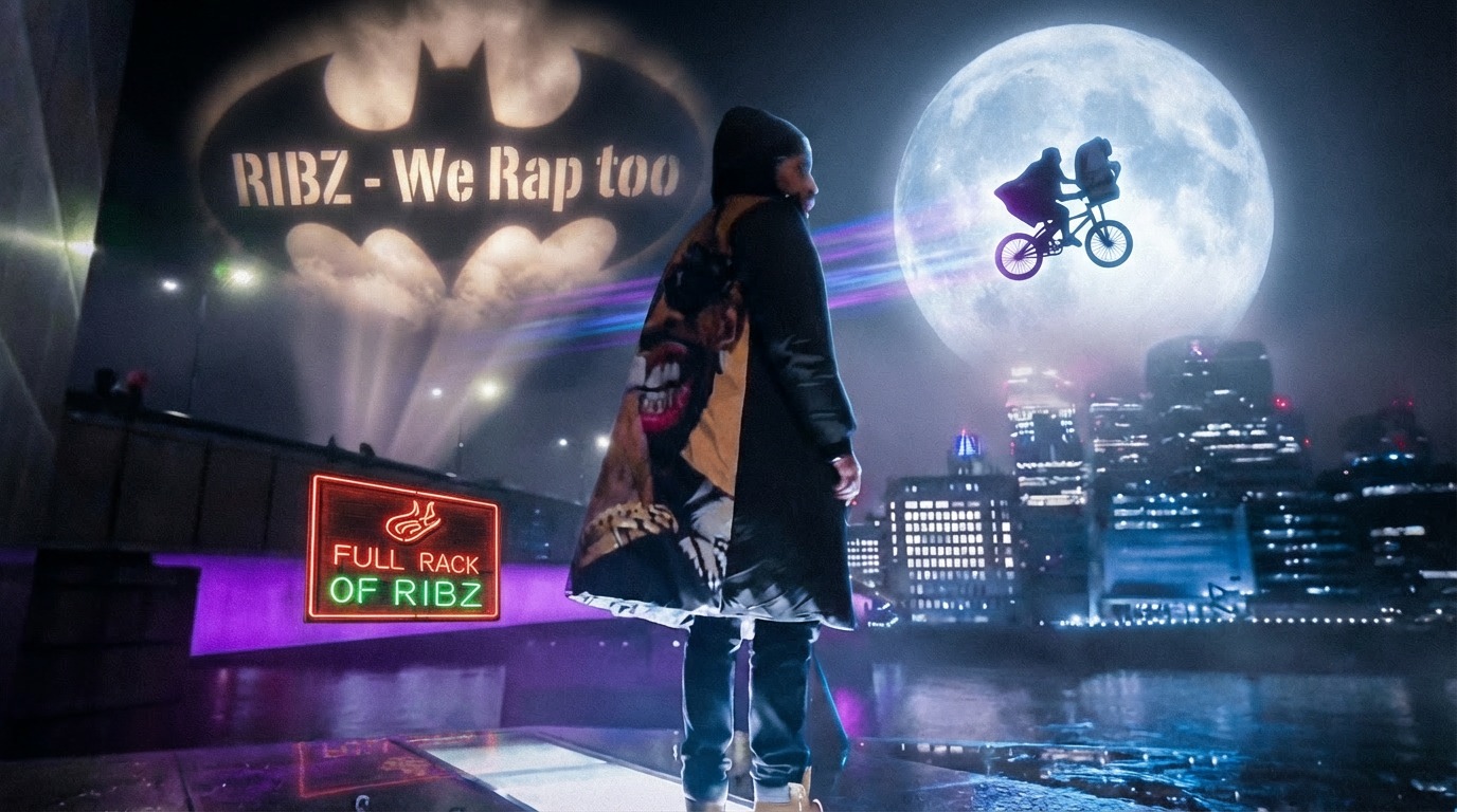 Thumbnail YouTube și Instagram creat de WSOD.PROD pentru RIBZ, artist hip-hop - 16:9